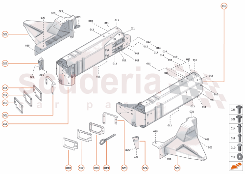 Part Diagram for McLaren 14AA262CP
