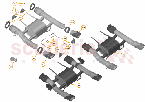 Part Diagram for McLaren 14H0176CP