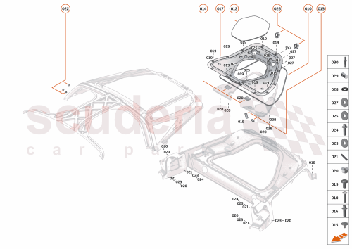 Part Diagram for McLaren 00RA788