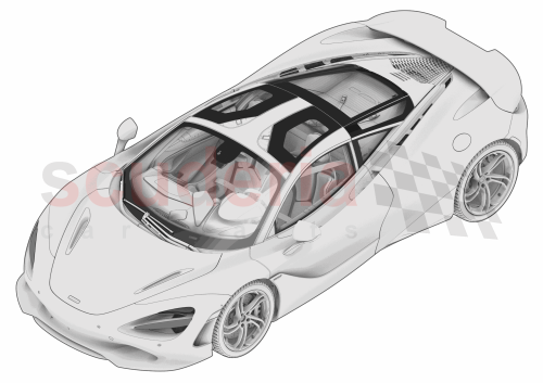 Part Diagram for McLaren 28AA697CP