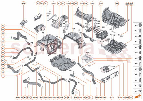 Part Diagram for McLaren 00RB153