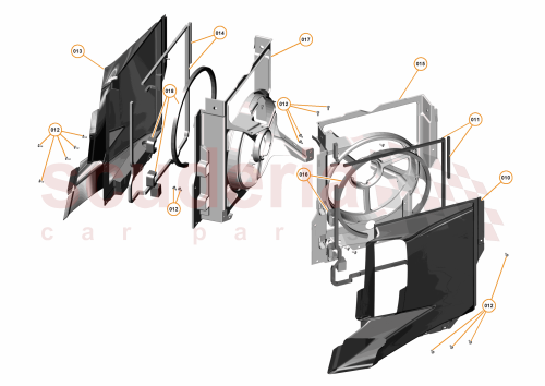 Part Diagram for McLaren 14A4344CP