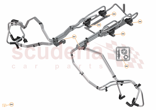 Part Diagram for McLaren 14KA019CP