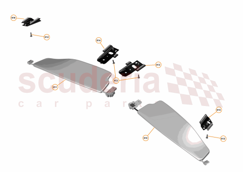 Part Diagram for McLaren 14MA478CP