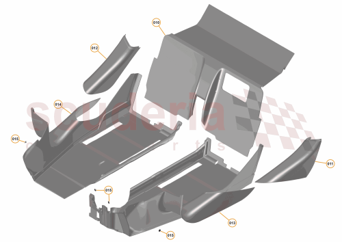 Part Diagram for McLaren 13N1281CP