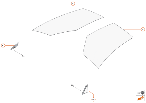 Part Diagram for McLaren 14AA893CP