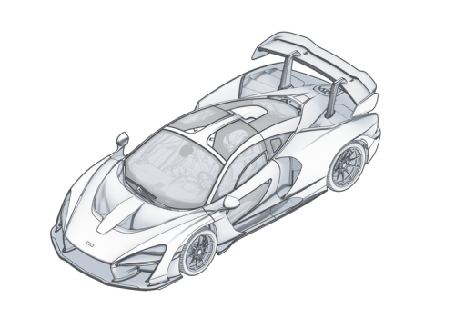Part Diagram for McLaren 11AA109CP