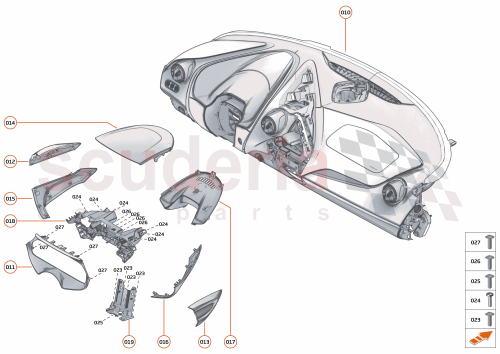 Part Diagram for McLaren 28NA637CP