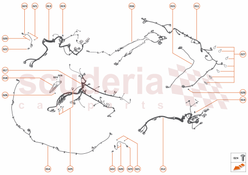 Part Diagram for McLaren 23MA472CP