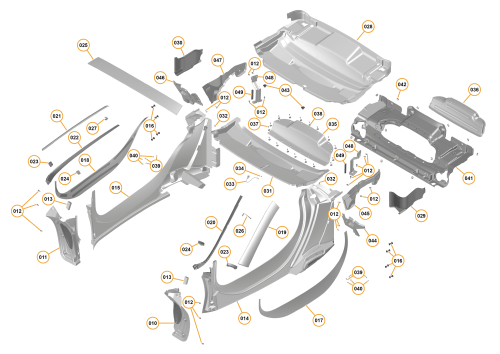 Part Diagram for McLaren 11A9866LP