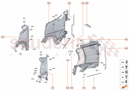 Part Diagram for McLaren 13MA028CP