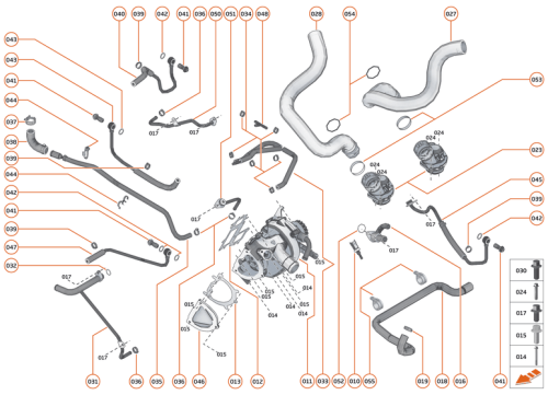 Part Diagram for McLaren 14FA182CP