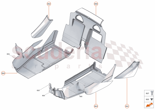 Part Diagram for McLaren 13N2028MP