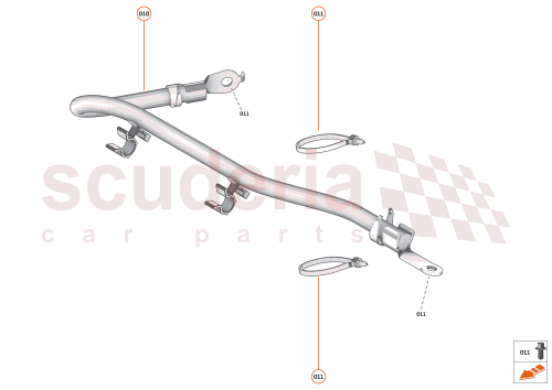 Part Diagram for McLaren 23JA024CP