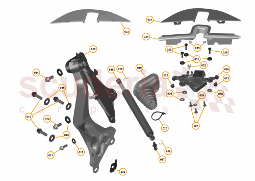 Part Diagram for McLaren 00RA427