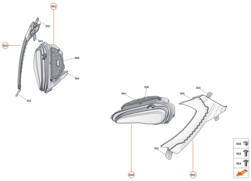 Part Diagram for McLaren 23AA074CP