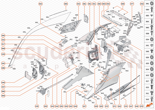 Part Diagram for McLaren 13AA868CP