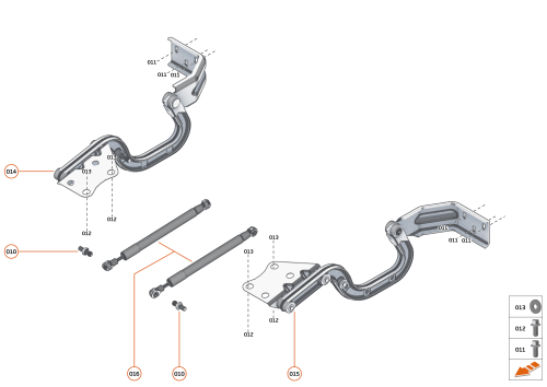 Part Diagram for McLaren 22AA403GP