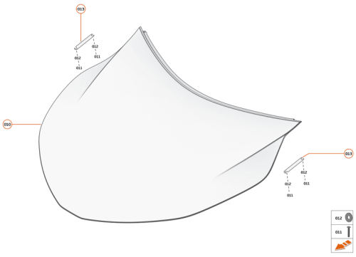 Part Diagram for McLaren 11A7186CP