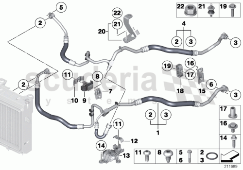 Part Diagram for Rolls Royce 07 11 9903994