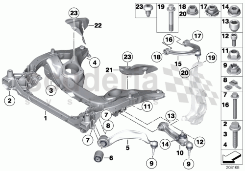 Part Diagram for Rolls Royce 33 30 6760349