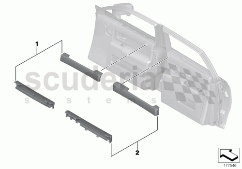 Part Diagram for Rolls Royce 51 42 2148736