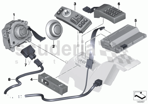 Part Diagram for Rolls Royce 61 35 0143739