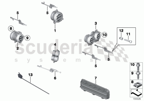 Part Diagram for Rolls Royce 51 45 6950534