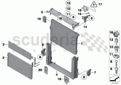 Part Diagram for Rolls Royce 11 51 7566335