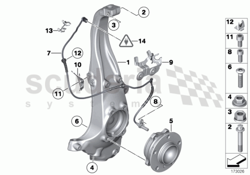 Part Diagram for Rolls Royce 31 10 6765451