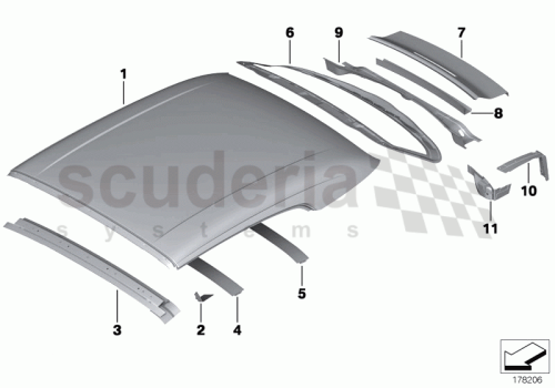 Part Diagram for Rolls Royce 41 35 7206618