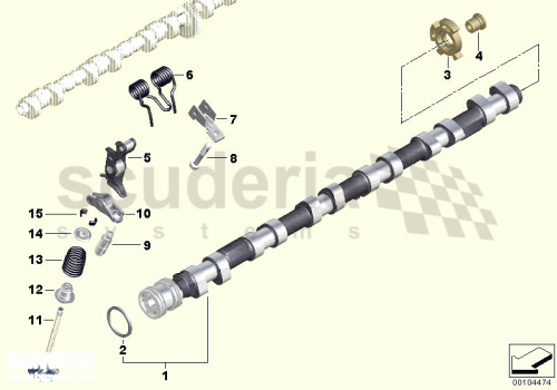 Part Diagram for Rolls Royce 11 37 7514013