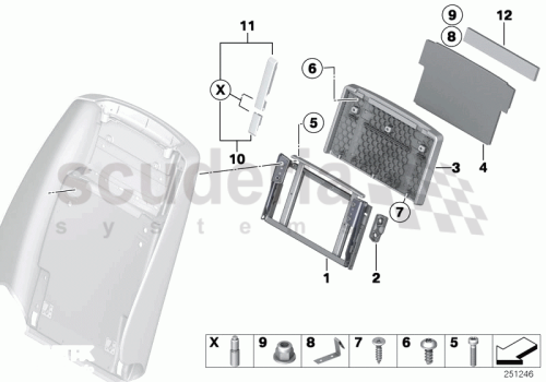 Part Diagram for Rolls Royce 07 14 6949299