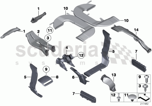 Part Diagram for Rolls Royce 51 47 7220645