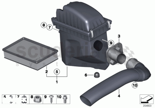Part Diagram for Rolls Royce 13 71 7511366