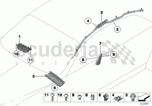 Part Diagram for Rolls Royce 07 14 7131792