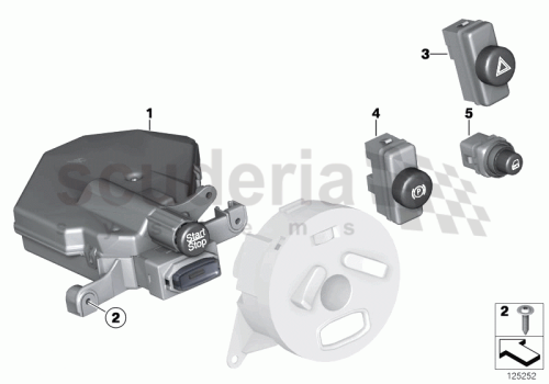 Part Diagram for Rolls Royce 61 32 0422578