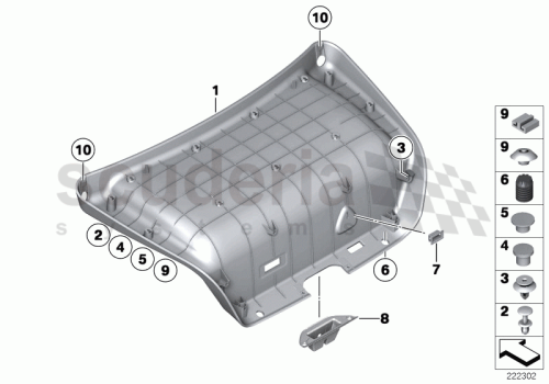 Part Diagram for Rolls Royce 51 49 8123832