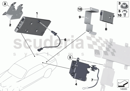 Part Diagram for Rolls Royce 61 12 0301754