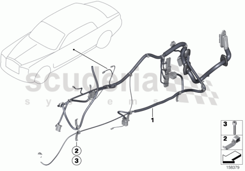 Part Diagram for Rolls Royce 61 12 0022355