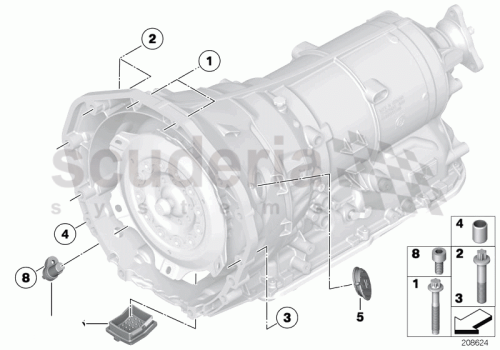 Part Diagram for Rolls Royce 11 11 7524470