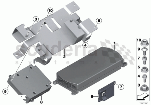 Part Diagram for Rolls Royce 07 11 9903568
