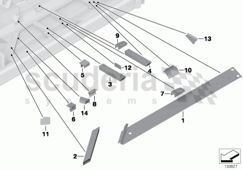 Part Diagram for Rolls Royce 41 11 7116935