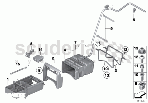 Part Diagram for Rolls Royce 51 16 9129263