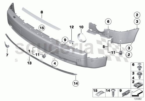 Part Diagram for Rolls Royce 51 11 7040073