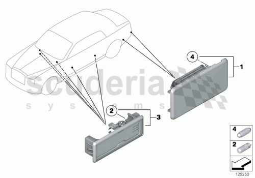 Part Diagram for Rolls Royce 63 31 6961999