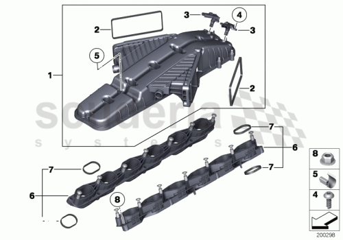 Part Diagram for Rolls Royce 11 61 7561009