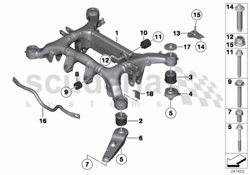 Part Diagram for Rolls Royce 33 30 6787062