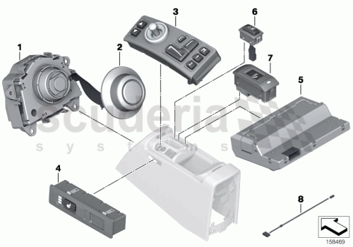 Part Diagram for Rolls Royce 61 31 2161248