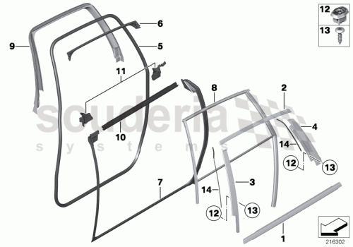 Part Diagram for Rolls Royce 51 35 7200334